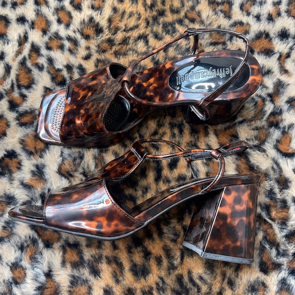 Jeffrey Campbell Tortoiseshell Sandals